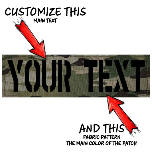 Custom IR Reflective Name Tape